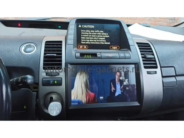 Штатная магнитола Toyota Prius 2 (XW20) 2003-2011 Canbox EVO 2K 5833-9-295 на Android 14 (4G-SIM, 16/512, DSP, QLed, AI, 360)