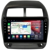 Штатная магнитола Canbox H-Line 7807-10-1530 для Mitsubishi ASX, Outlander Sport, RVR 3 2016-2024 на Android 10 (4G-SIM, 4/64, DSP, QLed) С крутилками