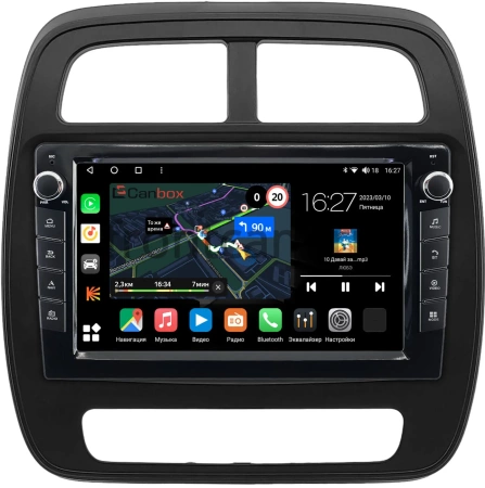 Штатная магнитола Renault City K-ZE 2019-2024 Canbox M-Line 7821-9-0387 на Android 10 (4G-SIM, 2/32, DSP, IPS) С крутилками