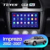 Штатное головное устройство Subaru Impreza 2 2002-2005 Teyes CC2 PLUS 4/32 9 дюймов RM-9-0260 на Android 10 (4G-SIM, DSP, QLed)