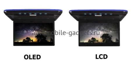 Потолочный Смарт ТВ 13,3" ERGO ER1330AN_OLED (1920x1080, Android) черный