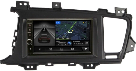 Kia Optima 3, K5 2010-2013 Canbox M-Line 5601-RP-KIK5-320 на Android 10 (4G-SIM, 2/32, DSP, IPS) С крутилкой