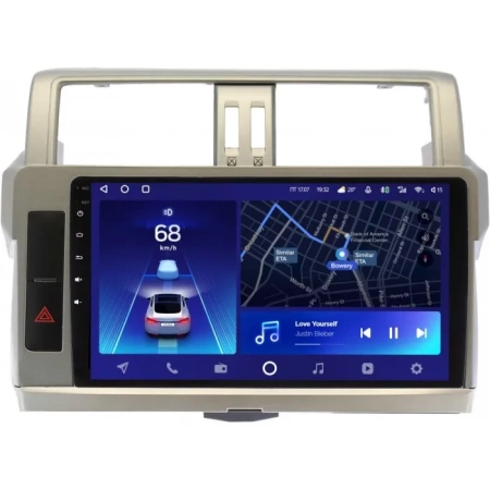 Штатное головное устройство Toyota Land Cruiser Prado 150 2013-2017 (Тип 1) Teyes SPRO PLUS 4/32 10 дюймов RM-1057 на Android 10 (4G-SIM, DSP, IPS)