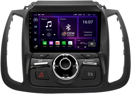 Штатная магнитола Ford C-Max 2, Escape 3, Kuga 2 2012-2019 (для SYNC) Canbox GT9-6225 2/32 Android 10 (IPS, DSP, CarPlay)