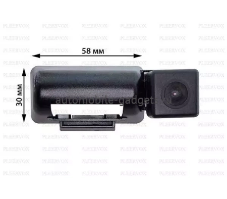 Штатная камера заднего вида Pleervox PLV-CAM-F04 для Ford Transit 2000+, Transit Connect