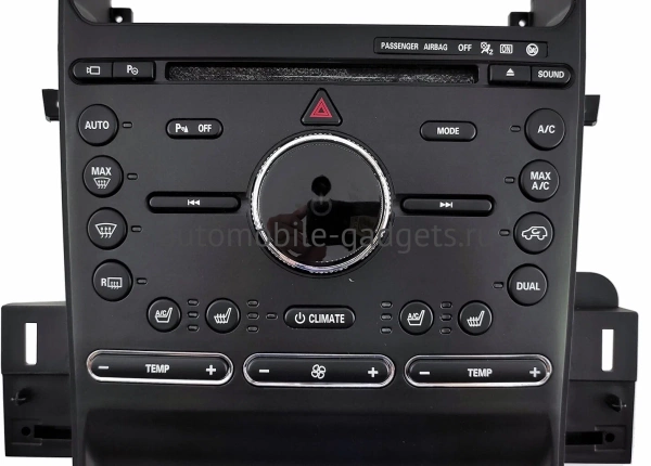 Штатная магнитола Canbox L-Line 4169-9-1743 для Ford Taurus 2012-2019 (черная) на Android 10 (4G-SIM, 2/32, TS18, DSP, QLed)