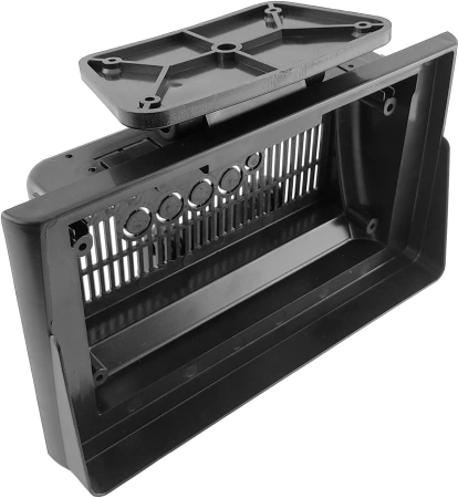 Универсальная магнитола 2 DIN Teyes SPRO PLUS 4/64 10 дюймов RM-10-2058 на Android 10 (4G-SIM, DSP, IPS) для установки на торпедо грузовика, автобуса и другого коммерческого транспорта