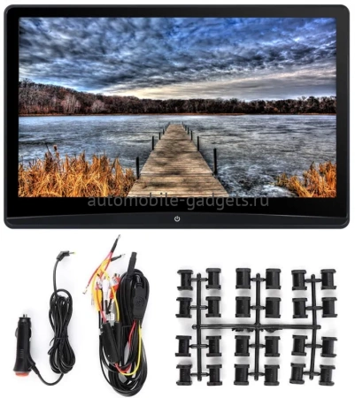 ERGO ER1250BL навесной монитор на подголовник на Android 14 с дублированием экрана ERGO ER1250BL навесной монитор на подголовник на Android 14 с дублированием экрана