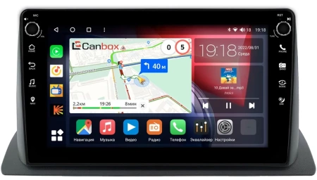 Honda CR-V 6 2022-2024 Canbox H-Line 7806-10-243 на Android 10 (4G-SIM, 4/32, DSP, QLed) С крутилками