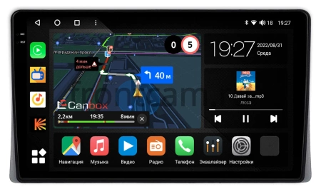 Toyota 4Runner 4, Hilux Surf 2002-2009 Canbox M-Line 2K 4177-9-1938 на Android 10 (4G-SIM, 2/32, DSP, QLed)