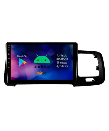 Airoc RM-3801 Штатная магнитола для Volvo S60 2010-2018 на Android 12 с 4GB, DSP, 4G