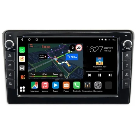Штатная магнитола Canbox M-Line 7821-9373 для Toyota Avensis 2 2003-2009 черная на Android 10 (4G-SIM, 2/32, DSP, IPS) С крутилками