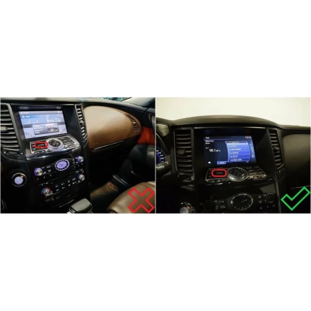 Infiniti FX35, FX37, FX30d, FX50 (S51) 2008-2013, QX70 (S51) 2013-2017 (Тип B, для авто с кнопкой TEL) Canbox RS9-1721 1.5/32 Android 10 (IPS, DSP, CarPlay)