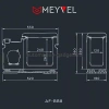 Meyvel AF-BB8 Компрессорный автохолодильник 12/24/220В