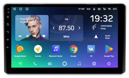 Штатное головное устройство Teyes SPRO PLUS 4/32 9 дюймов RM-9-107 для Toyota (для комплектации с магнитолой 130x230mm, глянцевая) Тип2 на Android 10 (4G-SIM, DSP, IPS)