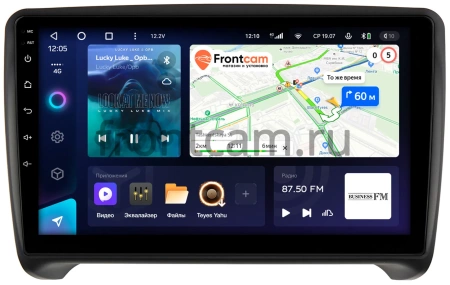 Штатное головное устройство Teyes CC3L 4/32 9 дюймов RM-9202 для Audi TT (8J) 2006-2014 на Android 10 (4G-SIM, DSP, IPS)