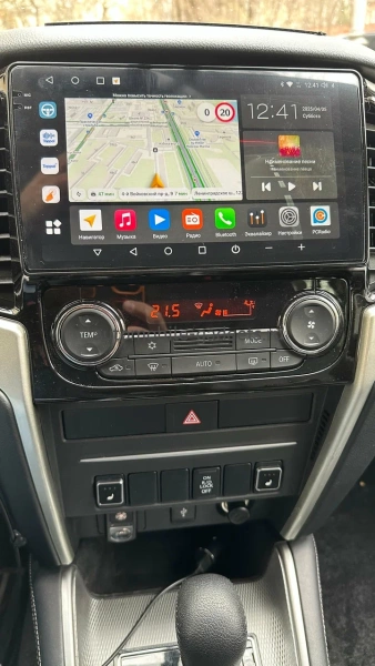 Штатное головное устройство Teyes CC4 Pro 2K 12/256 9.5 дюймов RM-9-2248 для Mitsubishi L200 5 2018-2024 на Android 13 (4G-SIM, DSP, QLed, AI)