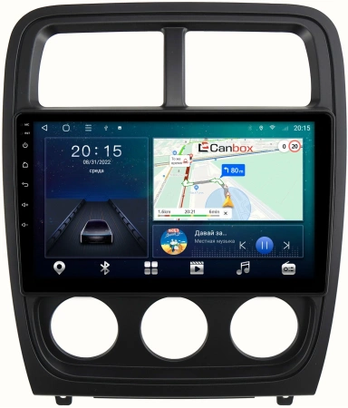 Штатная магнитола Canbox L-Line 4169-9-1115 для Dodge Caliber 2009-2013 на Android 10 (4G-SIM, 2/32, TS18, DSP, QLed)
