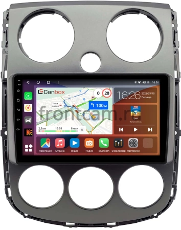 Штатная магнитола Mazda Verisa 2004-2015 Canbox H-Line 4166-9-3052 на Android 10 (4G-SIM, 4/32, DSP, QLed)