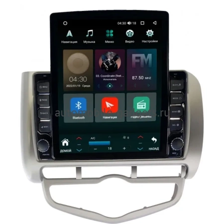 Штатная магнитола Canbox M-Line 5610-9095 для Honda Fit 2001-2008 (правый руль) на Android 10 (4G-SIM, 2/32, DSP, QLed, Tesla)