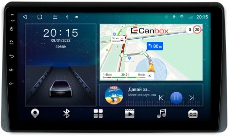 Штатная магнитола Canbox L-Line 4295-1095 для Renault Duster 2 2020-2024 (для авто без монитора) на Android 10 (4G-SIM, 6/128, TS18, DSP, QLed)