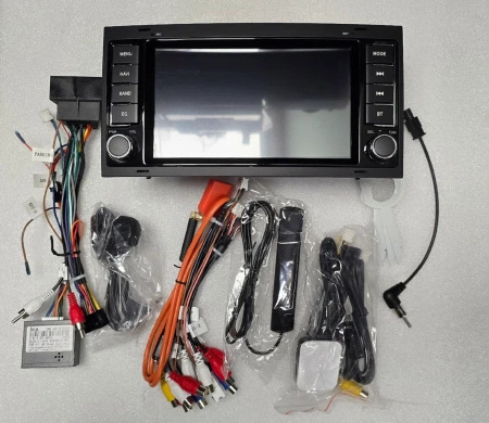 Carmedia MKD-7094-A7 Штатная магнитола для VolksWagen Touareg 2002-2010, T5 Caravelle/Transporter 2003-2009, Multivan (2003-2015) на Android 14 c 4GB, DSP, 4G