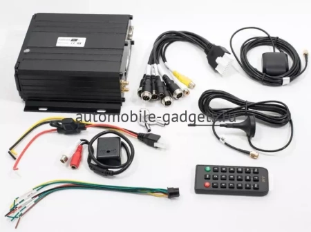 Четырёхканальный AHD видеорегистратор AVS350DVR с 4G и GPS