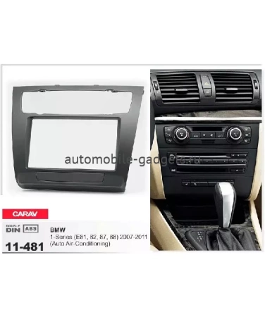 Переходная рамка CARAV 11-481 BMW 1-Series (E81, 82, 87, 88) 2007-2011