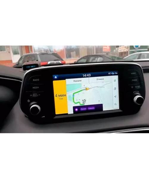 Программное обновление штатной автомагнитолы для Hyundai