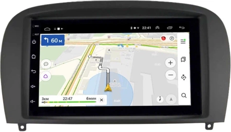 Mercedes SL-klasse V (R230) 2006-2011 OEM на Android 10 (CarPlay, AHD, 1/32) (RK7-RP-11-710-362)