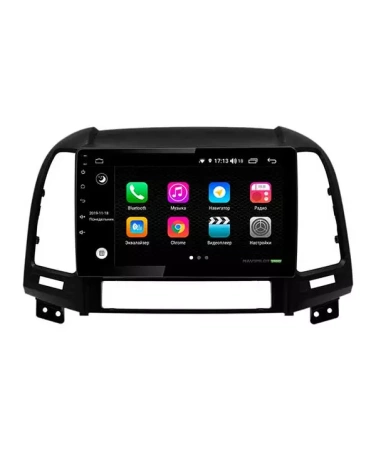 NaviPilot DROID10 ULTRA штатная магнитола для Hyundai Santa Fe (2006-2012) на Android 10 с 6Gb, DSP, 4G