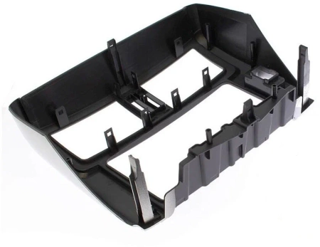 Магнитола в штатное место 2 din Canbox H-Line 5602-RP-TYLP15X-236 для Toyota LC Prado 150 2009-2013 (серебро) Android 10 (4G-SIM, 4/32, DSP, IPS) С крутилкой