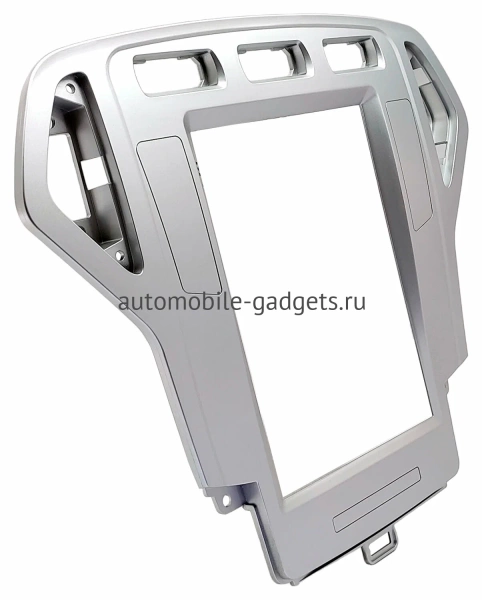 Штатное головное устройство Ford Mondeo 4 2006-2010 (серебряная) Canbox M-Line (Tesla style) 9.7 дюймов 4/64 5622-1312-190 на Android 10 (4G-SIM, DSP, QLed)