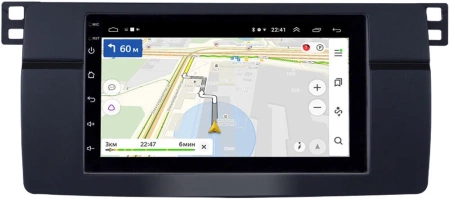 Магнитола в штатное место 2 din BMW 3 (E46) OEM на Android 10 (CarPlay, AHD, 1/32) (RK7-RP-11-498-202) (173х98)