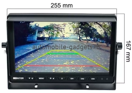 Парковочный монитор 10.1" для грузовиков и автобусов AVS4711TM (AHD)