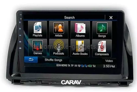 Carav 22-194 переходная рамка для установки автомагнитолы 10" в MAZDA (6), Atenza 2012-2015  CX-5 2012-2017