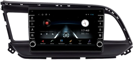 Штатная магнитола Canbox BGT9-9207 для Hyundai Elantra 6 (AD) 2018-2020 (черная) на Android 10 (IPS, DSP, CarPlay)