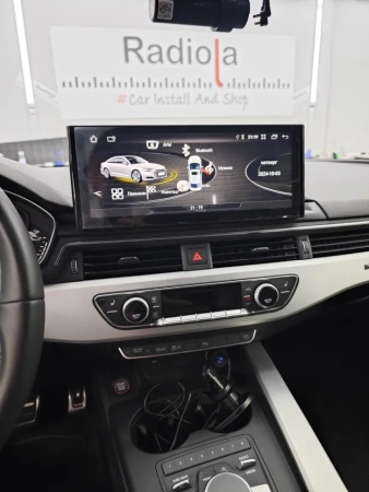 Radiola RDL-1204 Штатный монитор 12.3" для Audi A4 (B9), A5 (F5) 2016-2020 на Android 14, 8/128GB, 4G