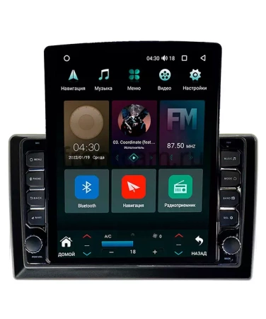 Штатная магнитола Toyota HiAce (H200) 2004-2024 Canbox M-Line 5610-10-453 на Android 10 (4G-SIM, 2/32, DSP, QLed, Tesla)