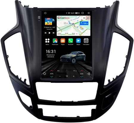 Dongfeng AX7 2015-2019 Canbox M-Line (Tesla style) 9.7 дюймов 2/32 5620-1312-107 на Android 10 (4G-SIM, DSP, QLed)