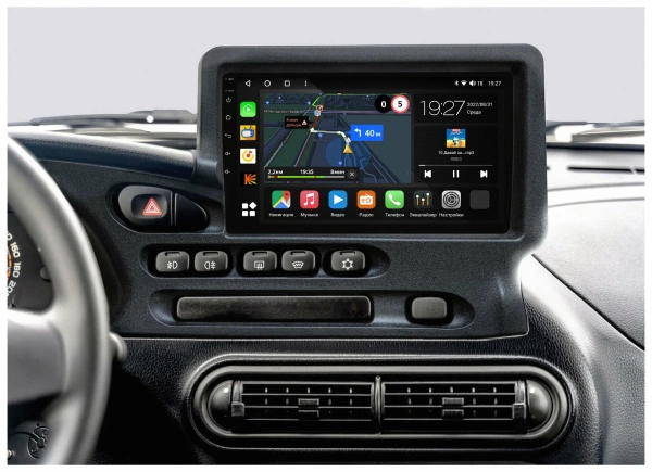 Штатная магнитола Lada Niva 2123, Niva Travel 2021-2024 OEM RK9-1230 на Android 10 (CarPlay, AHD, 1/32)