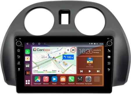 Штатная магнитола Mitsubishi Eclipse 4 2005-2011 Canbox H-Line 7804-9-3143 Android 10 (4G-SIM, 6/128, DSP, IPS) С крутилками