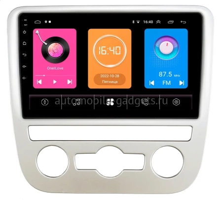 Volkswagen Scirocco 2008-2014 (для авто с автоматическим климатом) OEM RK9-1244 на Android 10 (CarPlay, AHD, 1/32)