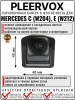 Цветная камера заднего вида PLEERVOX PLV-CAM-MB11 для Mercedes C (W204), E (W212) в штатное место