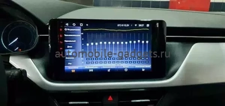 NaviPilot DROID10 ULTRA MAX 360 штатная магнитола для Skoda Rapid, Volkswagen Polo 2020+ на Android 10 с 8Gb, DSP, 4G