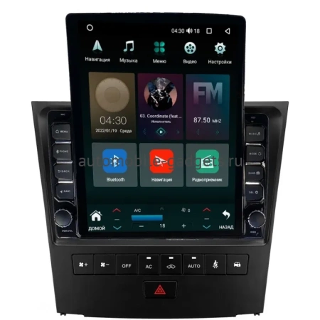 Штатная магнитола Lexus GS 3 2004-2011 (для авто с кассетой) Canbox M-Line 5610-9-1366 на Android 10 (4G-SIM, 2/32, DSP, QLed, Tesla)