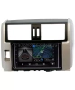 Магнитола в штатное место 2 din Canbox L-Line 4476-RP-TYLP15X-236 для Toyota LC Prado 150 2009-2013 (серебро) Android 10 (4G-SIM, 3/32, TS18, DSP, QLed)