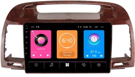 Штатная магнитола Toyota Camry XV30 2001-2006 (под дерево) OEM GT9-961 2/16 Android 10