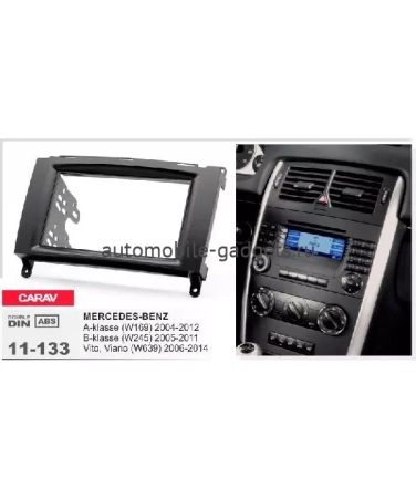 Переходная рамка CARAV 11-133 MERCEDES-BENZ A-klasse (W169) / В-klasse (W245) / Vito / Viano (2004-2012)