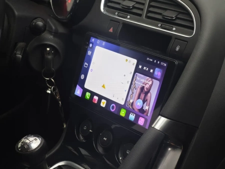 Carmedia OL-9965-A-N штатная магнитола для Peugeot 3008, 5008 2009-2016 (кондиционер) на Android 12 c 4GB, DSP, 4G